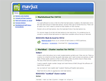 Tablet Screenshot of mavjuz.com